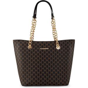 imageMontana West Tote Bag for Women Chain Tophandle HandbagsG Brown