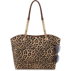 imageMontana West Tote Bag for Women Chain Tophandle HandbagsM Leopard