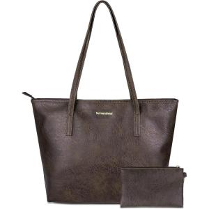 imageMontana West Tote Bags Vegan Leather Purses and Handbags for Women Top Handle Ladies Shoulder Bags4acoffee