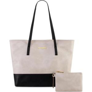 imageMontana West Tote Bags Vegan Leather Purses and Handbags for Women Top Handle Ladies Shoulder BagsTwhite