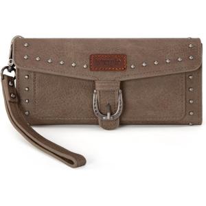 imageMontana West X Wrangler Womens Wallet Western Wristlet for Women Large Rfid Wallet with Detachable Credit Card HolderWesternlime