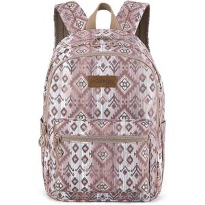 imageMontana West x Wrangler Aztec Backpack Mommy Daypack Western Travel Bag for WomenLight Coffee
