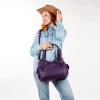 imageMontana West Washed Leather Hobo Bags for Women Roomy Handbags with Crossbody Strap019 Purple