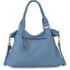 imageMontana West Washed Leather Hobo Bags for Women Roomy Handbags with Crossbody Strap217 Blue Jeanlarge
