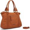 imageMontana West Washed Leather Hobo Bags for Women Roomy Handbags with Crossbody Strap217 Brownlarge