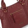 imageMontana West Washed Leather Hobo Bags for Women Roomy Handbags with Crossbody Strap217 Burgundylarge