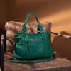 imageMontana West Washed Leather Hobo Bags for Women Roomy Handbags with Crossbody Strap217 Greenlarge