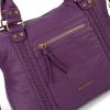 imageMontana West Washed Leather Hobo Bags for Women Roomy Handbags with Crossbody Strap217 Purplelarge
