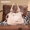 imageMontana West Washed Leather Hobo Bags for Women Roomy Handbags with Crossbody Strap581 Beige