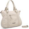 imageMontana West Washed Leather Hobo Bags for Women Roomy Handbags with Crossbody Strap581 Beige