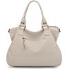imageMontana West Washed Leather Hobo Bags for Women Roomy Handbags with Crossbody Strap581 Beige