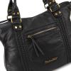 imageMontana West Washed Leather Hobo Bags for Women Roomy Handbags with Crossbody Strap581 Black