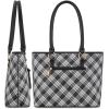 imageMontana West 2Pcs Handbags Sets for Women Large Tote Bags Cute Crossbody PursesAblack