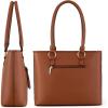 imageMontana West 2Pcs Handbags Sets for Women Large Tote Bags Cute Crossbody PursesBrown