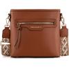 imageMontana West 2Pcs Handbags Sets for Women Large Tote Bags Cute Crossbody PursesBrown