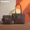 imageMontana West 2Pcs Handbags Sets for Women Large Tote Bags Cute Crossbody PursesCoffee