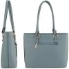 imageMontana West 2Pcs Handbags Sets for Women Large Tote Bags Cute Crossbody PursesJeans Blue