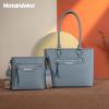 imageMontana West 2Pcs Handbags Sets for Women Large Tote Bags Cute Crossbody PursesJeans Blue