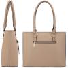 imageMontana West 2Pcs Handbags Sets for Women Large Tote Bags Cute Crossbody PursesKhaki
