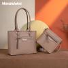 imageMontana West 2Pcs Handbags Sets for Women Large Tote Bags Cute Crossbody PursesKhaki