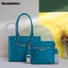 imageMontana West 2Pcs Handbags Sets for Women Large Tote Bags Cute Crossbody PursesTurquoise