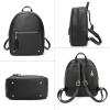 imageMedium Backpack Purse for Women Anti Theft Backpack with Secured Zipper ampamp TasselBackpack Black