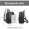 imageMedium Backpack Purse for Women Anti Theft Backpack with Secured Zipper ampamp TasselBackpack Black