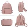 imageMedium Backpack Purse for Women Anti Theft Backpack with Secured Zipper ampamp TasselBackpack Pink