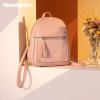 imageMedium Backpack Purse for Women Anti Theft Backpack with Secured Zipper ampamp TasselBackpack Pink