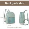imageMedium Backpack Purse for Women Anti Theft Backpack with Secured Zipper ampamp TasselCrocodile Turquoise