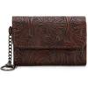 imageMontana West  Wrangler Coin Purse for Men Women Embossed Leather Coin Pouch Small Wallet BlackUnique Mini Wallet Coffe
