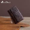 imageMontana West  Wrangler Coin Purse for Men Women Embossed Leather Coin Pouch Small Wallet BlackUnique Mini Wallet Coffe