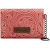 imageMontana West  Wrangler Coin Purse for Men Women Embossed Leather Coin Pouch Small Wallet BlackUnique Mini Wallet Pink