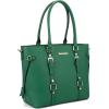 imageMontana West 3PCS Purses for Women Tote Bag and Wallet Set Shoulder Satchel Handbags3pcs Green