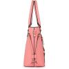 imageMontana West 3PCS Purses for Women Tote Bag and Wallet Set Shoulder Satchel Handbags3pcs Pink