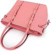 imageMontana West 3PCS Purses for Women Tote Bag and Wallet Set Shoulder Satchel Handbags3pcs Pink