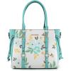 imageMontana West 3PCS Purses for Women Tote Bag and Wallet Set Shoulder Satchel HandbagsFlower Green