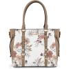 imageMontana West 3PCS Purses for Women Tote Bag and Wallet Set Shoulder Satchel HandbagsFlower Khaki