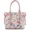 imageMontana West 3PCS Purses for Women Tote Bag and Wallet Set Shoulder Satchel HandbagsFlower Pink