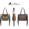 imageMontana West Aztec Tapestry Embossed Tote Bag Western Purse and Handbag for Women with Wallet MW1172G8317CFW