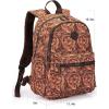 imageMontana West Backpack for Women Western Travel Backpack Purse Casual Daypack for LaptopFloral Brown