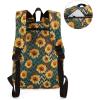 imageMontana West Backpack for Women Western Travel Backpack Purse Casual Daypack for LaptopFloral Sunflower