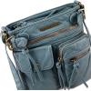 imageMontana West Crossbody Bag for Women Multi Pocket Shoulder Medium Travel Purses Ultra Soft Washed LeatherClassicblue Jean