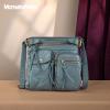 imageMontana West Crossbody Bag for Women Multi Pocket Shoulder Medium Travel Purses Ultra Soft Washed LeatherClassicblue Jean