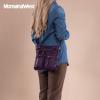 imageMontana West Crossbody Bag for Women Multi Pocket Shoulder Medium Travel Purses Ultra Soft Washed LeatherClassicwashed Leatherdark Purple