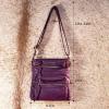imageMontana West Crossbody Bag for Women Multi Pocket Shoulder Medium Travel Purses Ultra Soft Washed LeatherSimplepurple