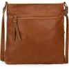 imageMontana West Crossbody Bag for Women Multi Pocket Shoulder Medium Travel Purses Ultra Soft Washed LeatherVintagecamel