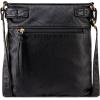 imageMontana West Crossbody Bag for Women Soft Washed Leather Multi Pocket crossbody handbagsBlack