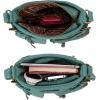 imageMontana West Crossbody Bag for Women Soft Washed Leather Multi Pocket crossbody handbagsTurquoise