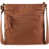 imageMontana West Crossbody Bag for Women Soft Washed Leather Multi Pocket crossbody handbagsYcamel